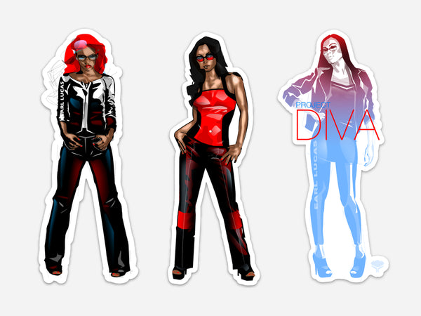 Diva Stickers